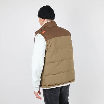 Oxbow Sleeveless reversible down jacket / Short recycled polyamide down jacket.