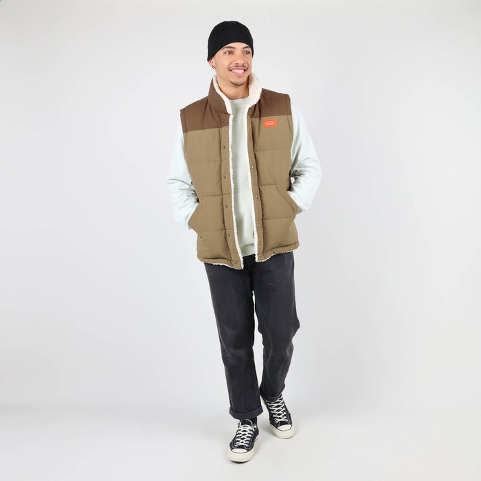 Oxbow Sleeveless reversible down jacket / Short recycled polyamide down jacket. Q2JORN