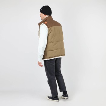Oxbow Sleeveless reversible down jacket / Short recycled polyamide down jacket.