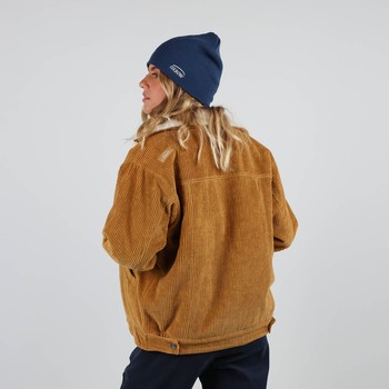 Oxbow Corduroy trucker jacket / Unisex velvet jacket lined with polyester fleece.