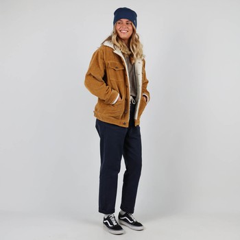 Oxbow Corduroy trucker jacket / Unisex velvet jacket lined with polyester fleece.