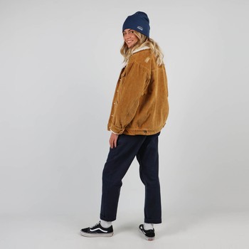 Oxbow Corduroy trucker jacket / Unisex velvet jacket lined with polyester fleece.