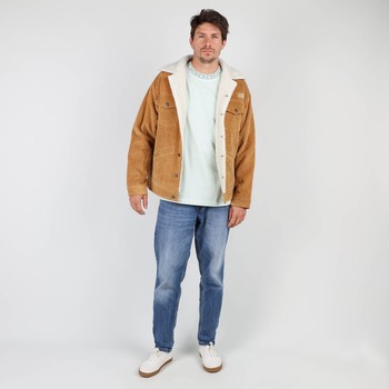 Oxbow Corduroy trucker jacket / Unisex velvet jacket lined with polyester fleece.