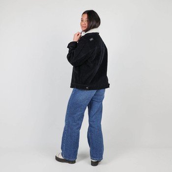 Oxbow Corduroy trucker jacket / Unisex velvet jacket lined with polyester fleece.