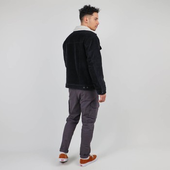 Oxbow Corduroy trucker jacket / Unisex velvet jacket lined with polyester fleece.