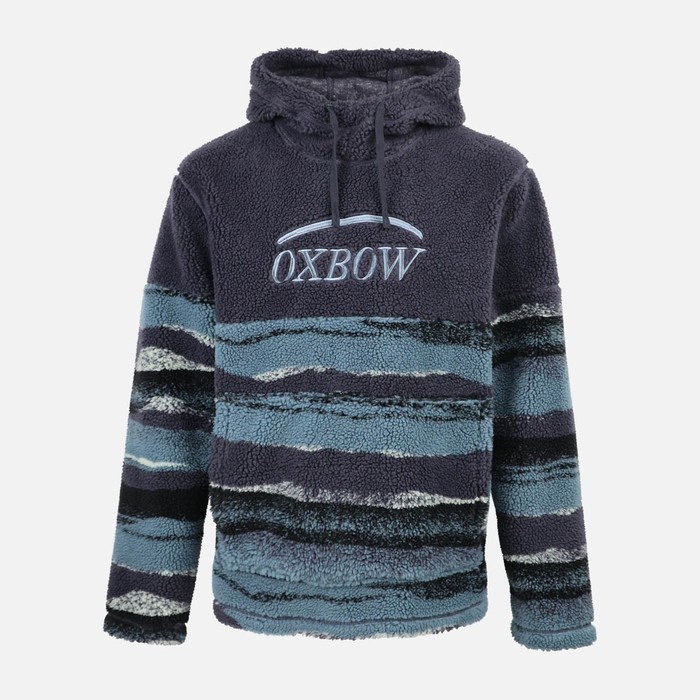 Oxbow Hooded colorblock sherpa fleece Q2SNOWDON