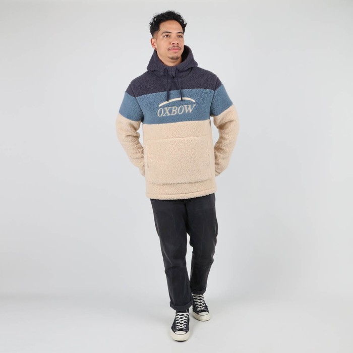 Oxbow Hooded colorblock sherpa fleece Q2SIGURD