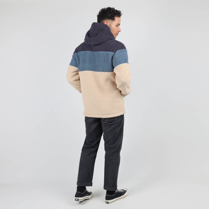 Oxbow Hooded colorblock sherpa fleece Q2SIGURD