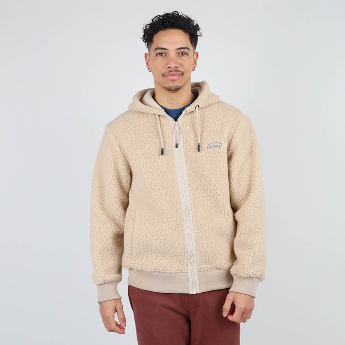 Oxbow Zippered Hooded sherpa fleece Q2SEFTY