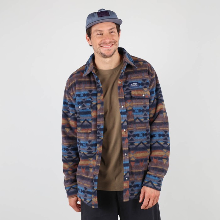 Oxbow Padded printed polar fleece / Recycled polyester Q2SAUDADE
