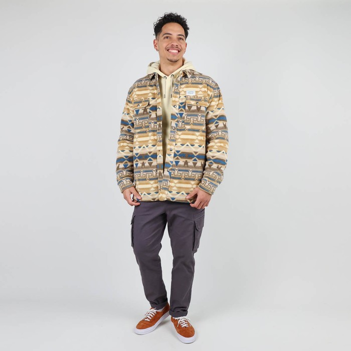 Oxbow Padded printed polar fleece / Recycled polyester Q2SAUDADE