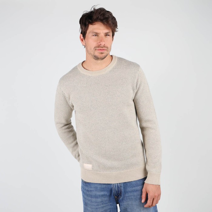 Oxbow Crew neck mixed wool/polyamide sweater. Q2PRAIA