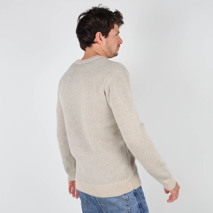 Oxbow Crew neck mixed wool/polyamide sweater. Q2PRAIA