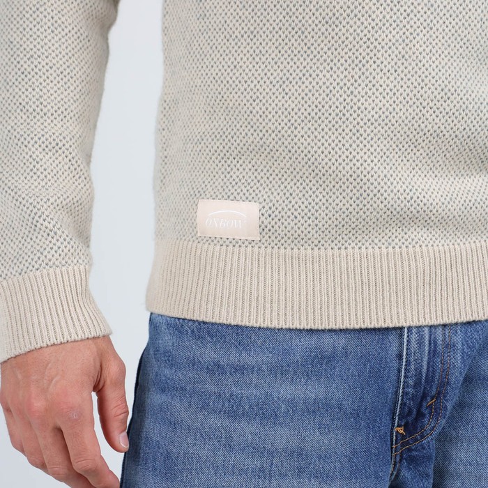 Oxbow Crew neck mixed wool/polyamide sweater. Q2PRAIA