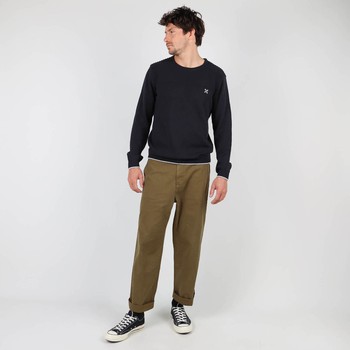 Oxbow Fancy knitted crew neck sweater P0POLMI