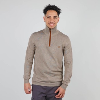 Oxbow Half-zip cotton sweater. Q2PENZI