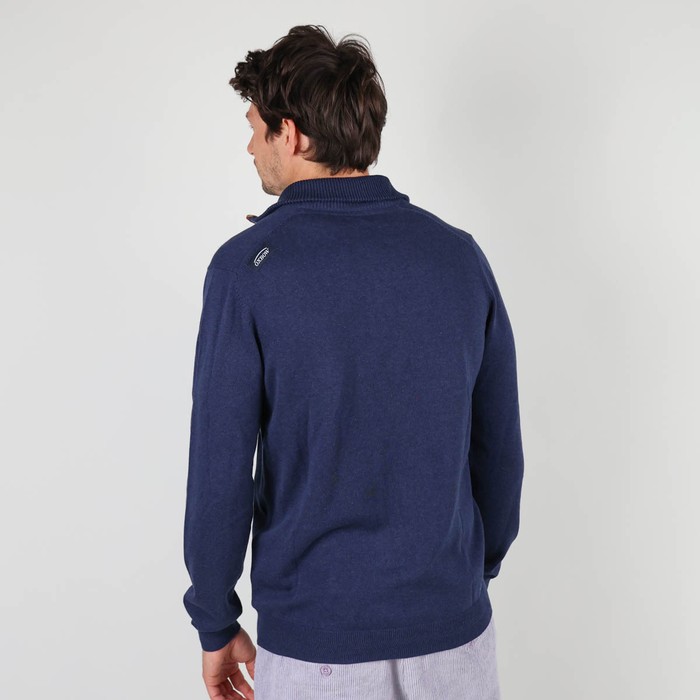 Oxbow Half-zip cotton sweater. Q2PENZI