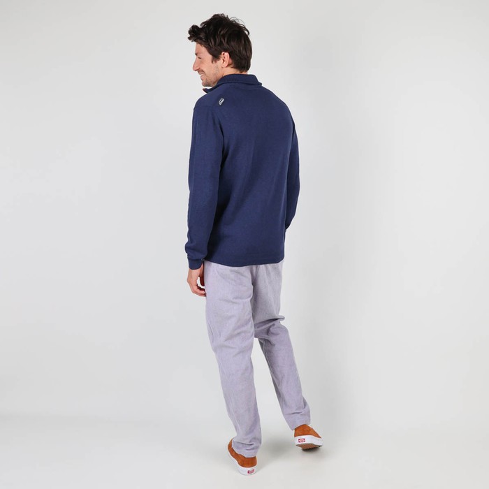 Oxbow Half-zip cotton sweater. Q2PENZI