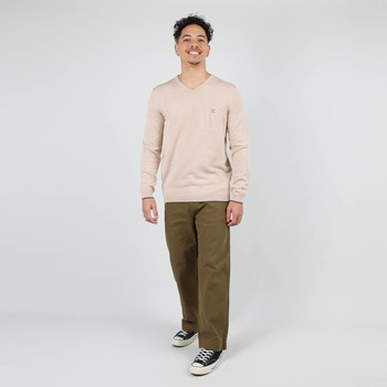 Oxbow V-neck cotton sweater. Q2PIVEGA