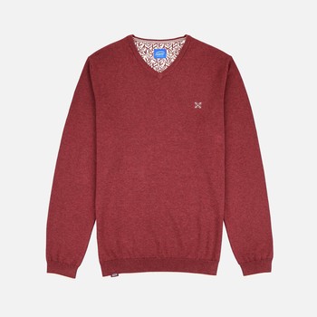 Oxbow V-neck cotton sweater. Q2PIVEGA