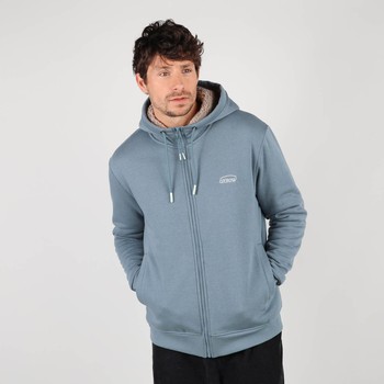 Oxbow Zippered hooded sherpa lining cotton sweatshirt. Q2SWEM