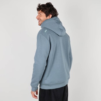 Oxbow Zippered hooded sherpa lining cotton sweatshirt. Q2SWEM