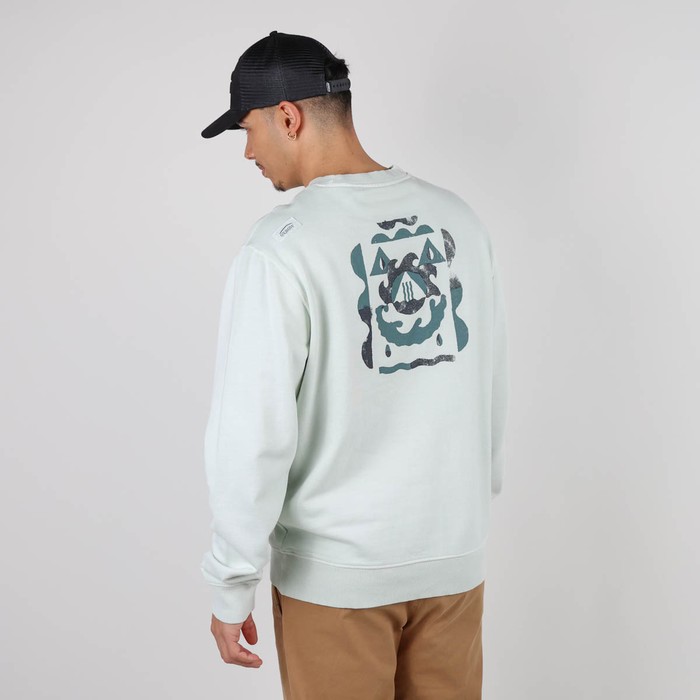 Oxbow Crew neck large cut cotton sweatshirt. Q2SAHAND