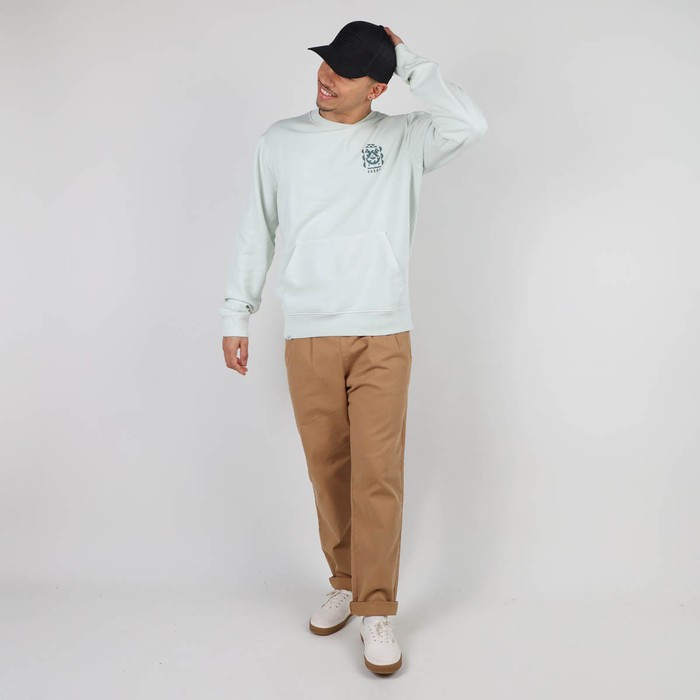 Oxbow Crew neck large cut cotton sweatshirt. Q2SAHAND
