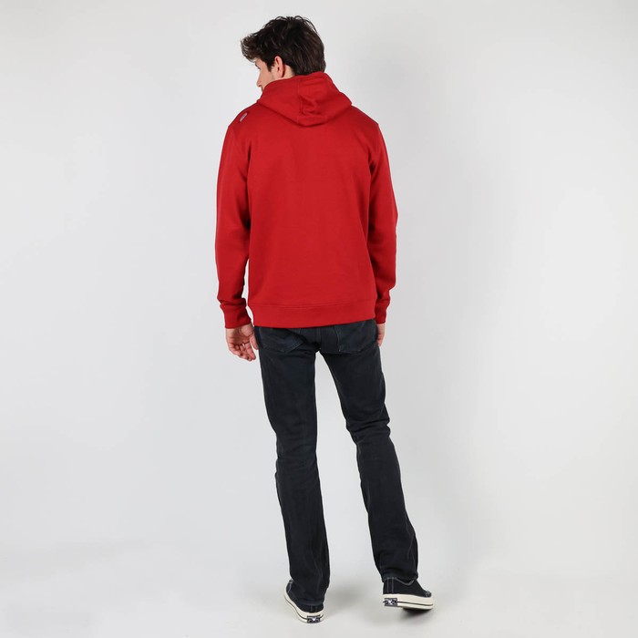 Oxbow Hooded zippered straight cut cotton sweatshirt. Q2SALET