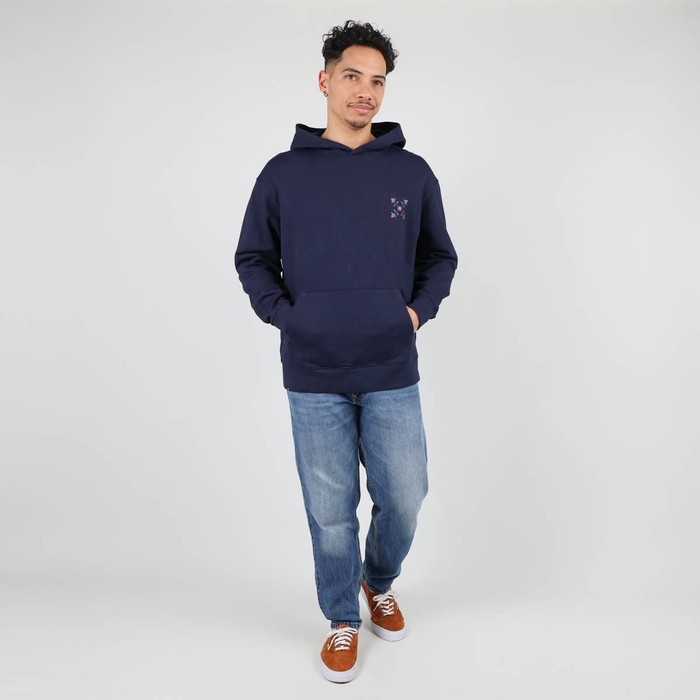Oxbow Hooded large cut cotton sweatshirt. Q2SEREGOR