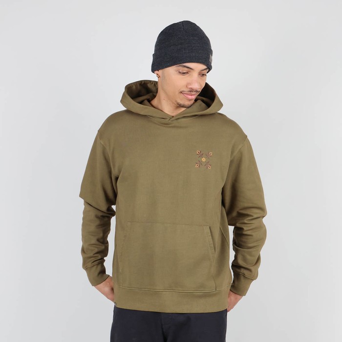 Oxbow Hooded large cut cotton sweatshirt. Q2SEREGOR