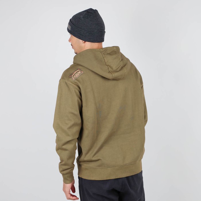 Oxbow Hooded large cut cotton sweatshirt. Q2SEREGOR