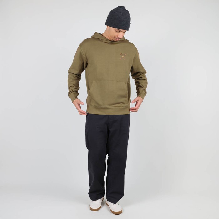 Oxbow Hooded large cut cotton sweatshirt. Q2SEREGOR
