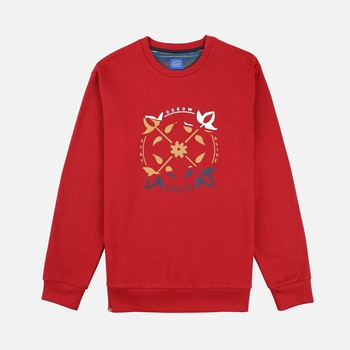 Oxbow Crew neck large cut cotton sweatshirt. Q2SOLAR