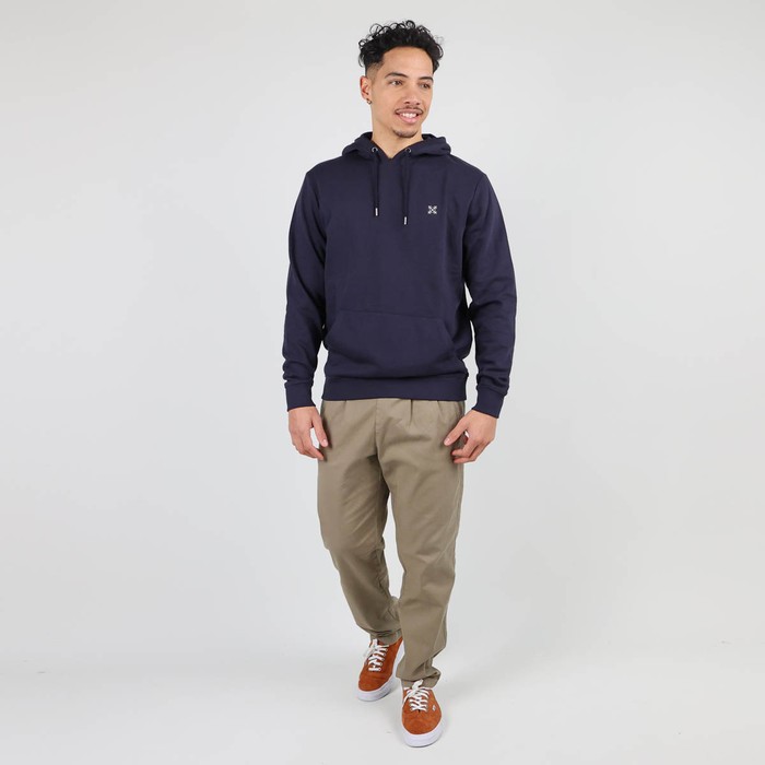 Oxbow Cotton straight fit hodded sweatshirt. P0SWOOD