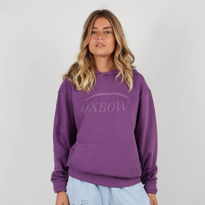 Oxbow Hooded large cut cotton sweatshirt. Q2SIVEGA
