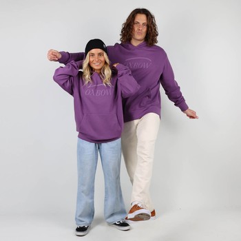Oxbow Hooded large cut cotton sweatshirt. Q2SIVEGA