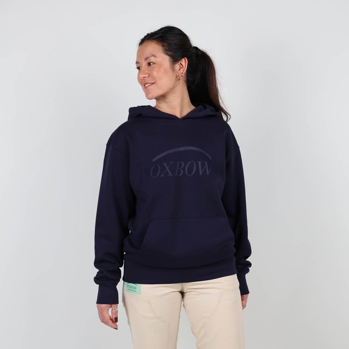 Oxbow Hooded large cut cotton sweatshirt. Q2SIVEGA