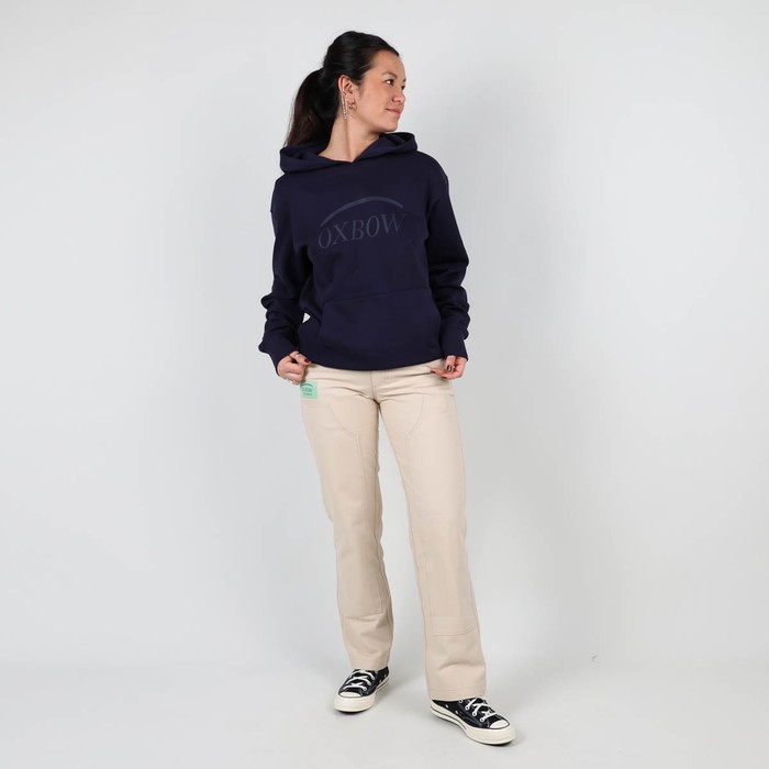 Oxbow Hooded large cut cotton sweatshirt. Q2SIVEGA