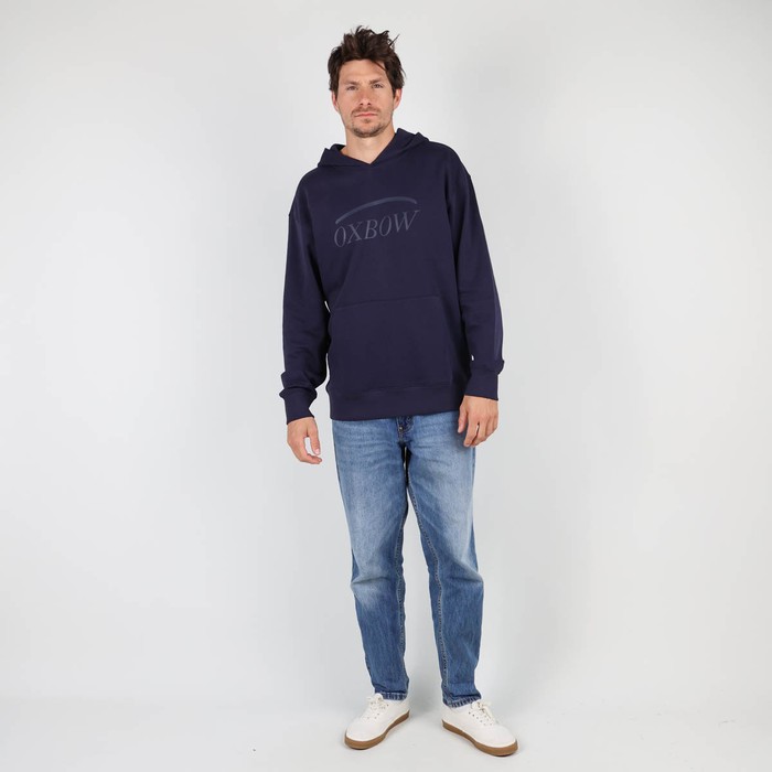 Oxbow Hooded large cut cotton sweatshirt. Q2SIVEGA