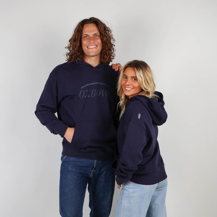 Oxbow Hooded large cut cotton sweatshirt. Q2SIVEGA