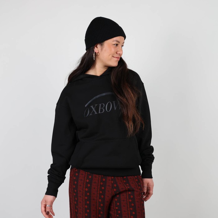 Oxbow Hooded large cut cotton sweatshirt. Q2SIVEGA