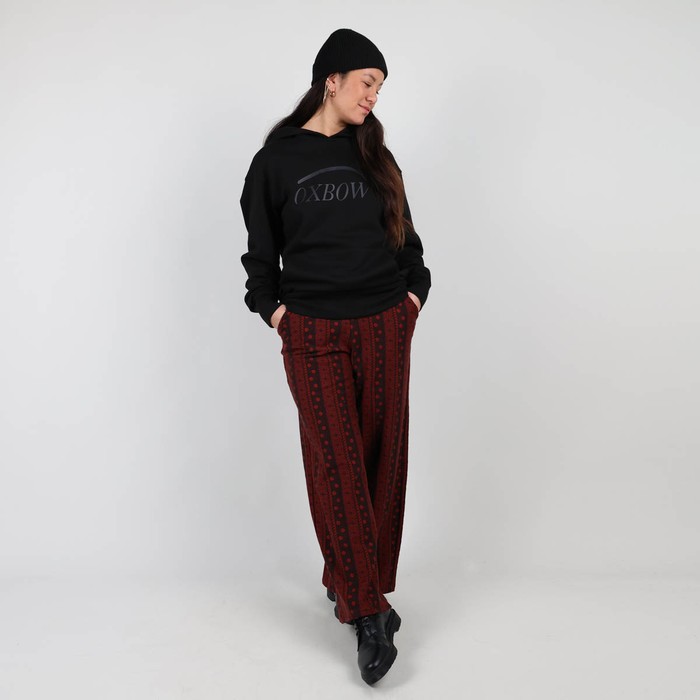 Oxbow Hooded large cut cotton sweatshirt. Q2SIVEGA