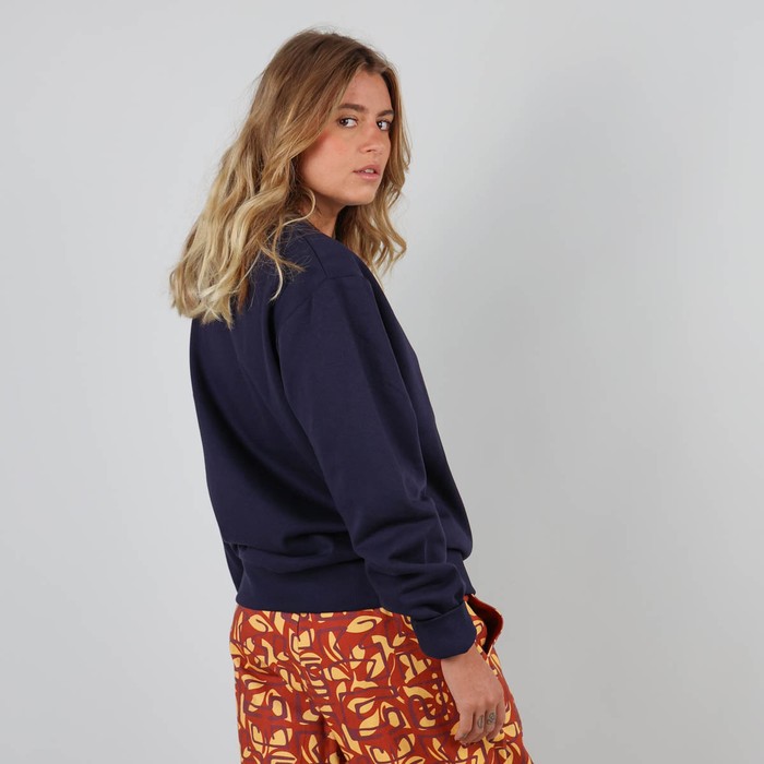 Oxbow Crew neck large cut cotton sweatshirt. Q2SERONI