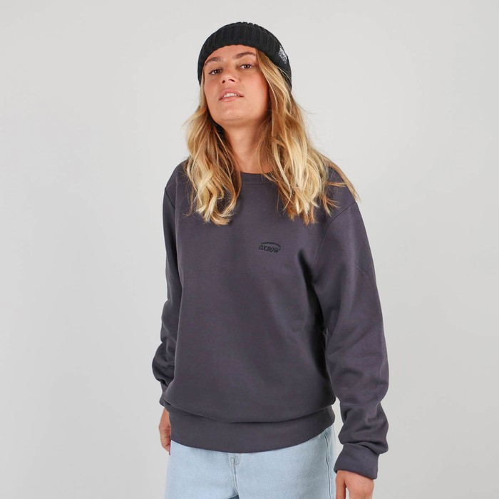 Oxbow Crew neck large cut cotton sweatshirt. Q2SERONI