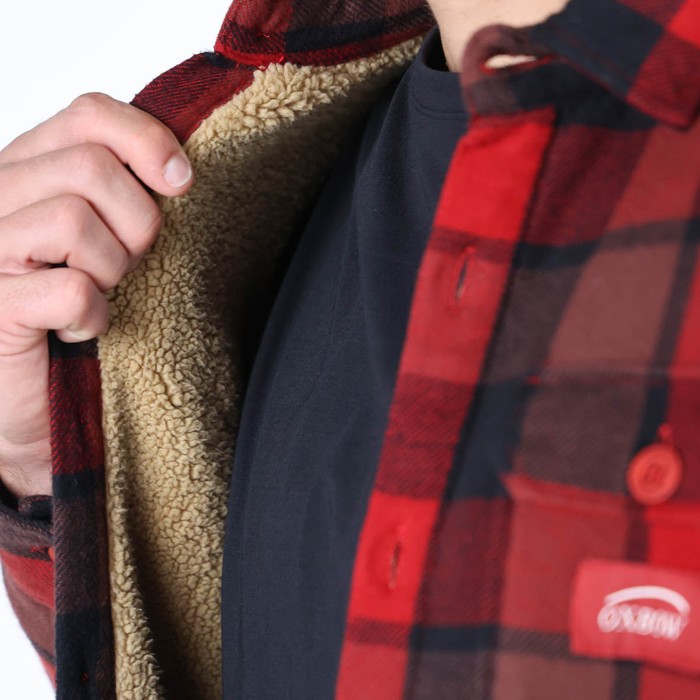 Oxbow Flannel overshirt sherpa lined Q2COLORADO