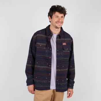 Oxbow Jacquard blended wool overshirt Q2COOMERA