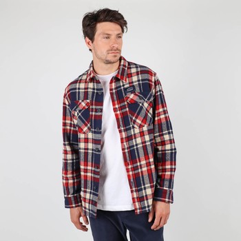 Oxbow Heavy weight brushed checks overshirt Q2CANYON