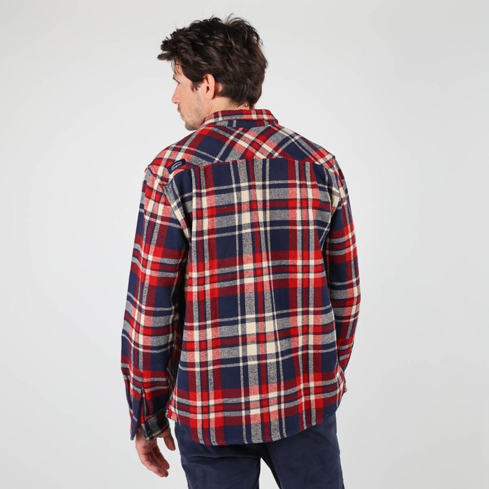 Oxbow Heavy weight brushed checks overshirt Q2CANYON