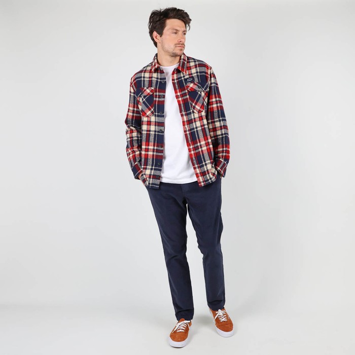 Oxbow Heavy weight brushed checks overshirt Q2CANYON